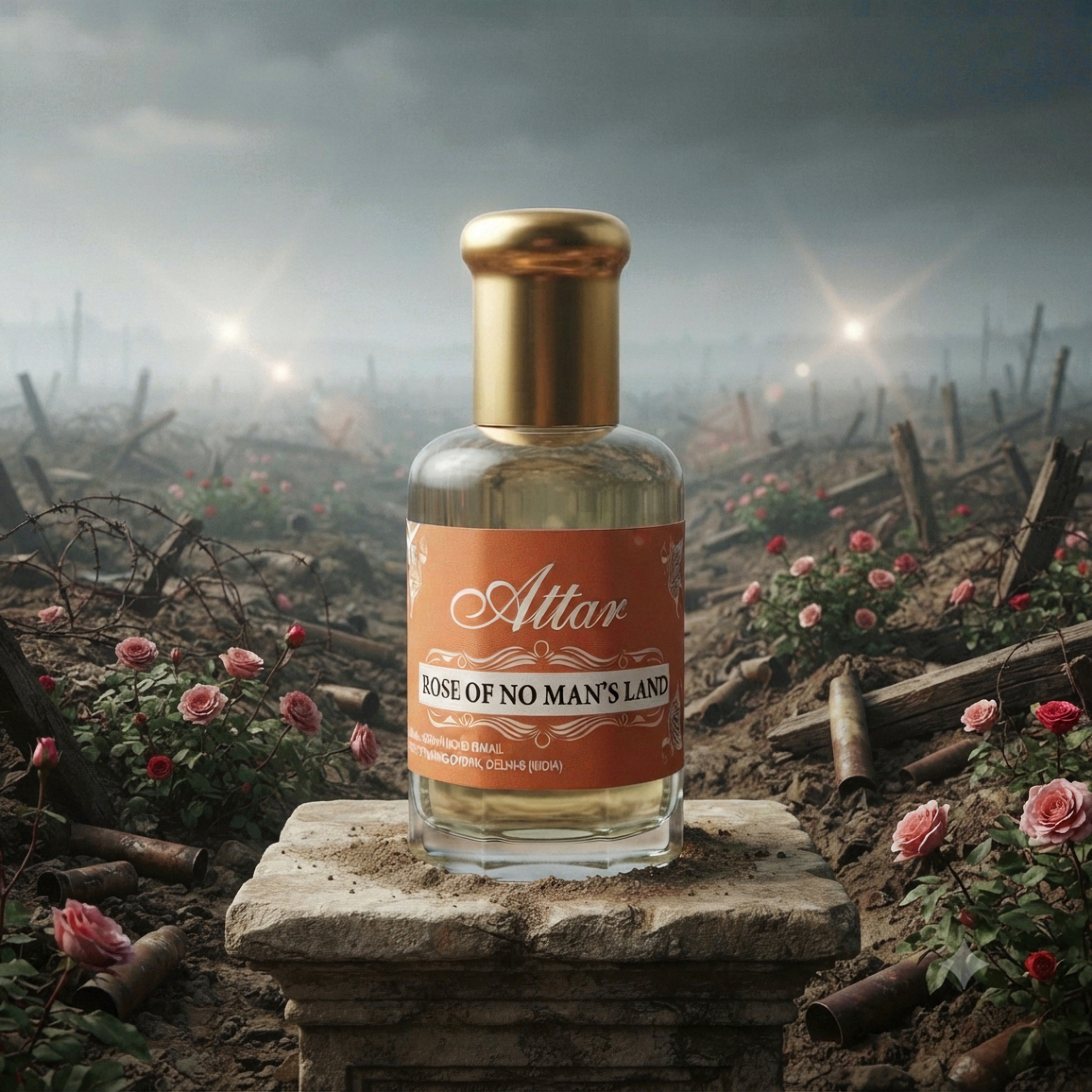 Rose of No Man's Land Attar (Men)| Inspired by Bre'Rose