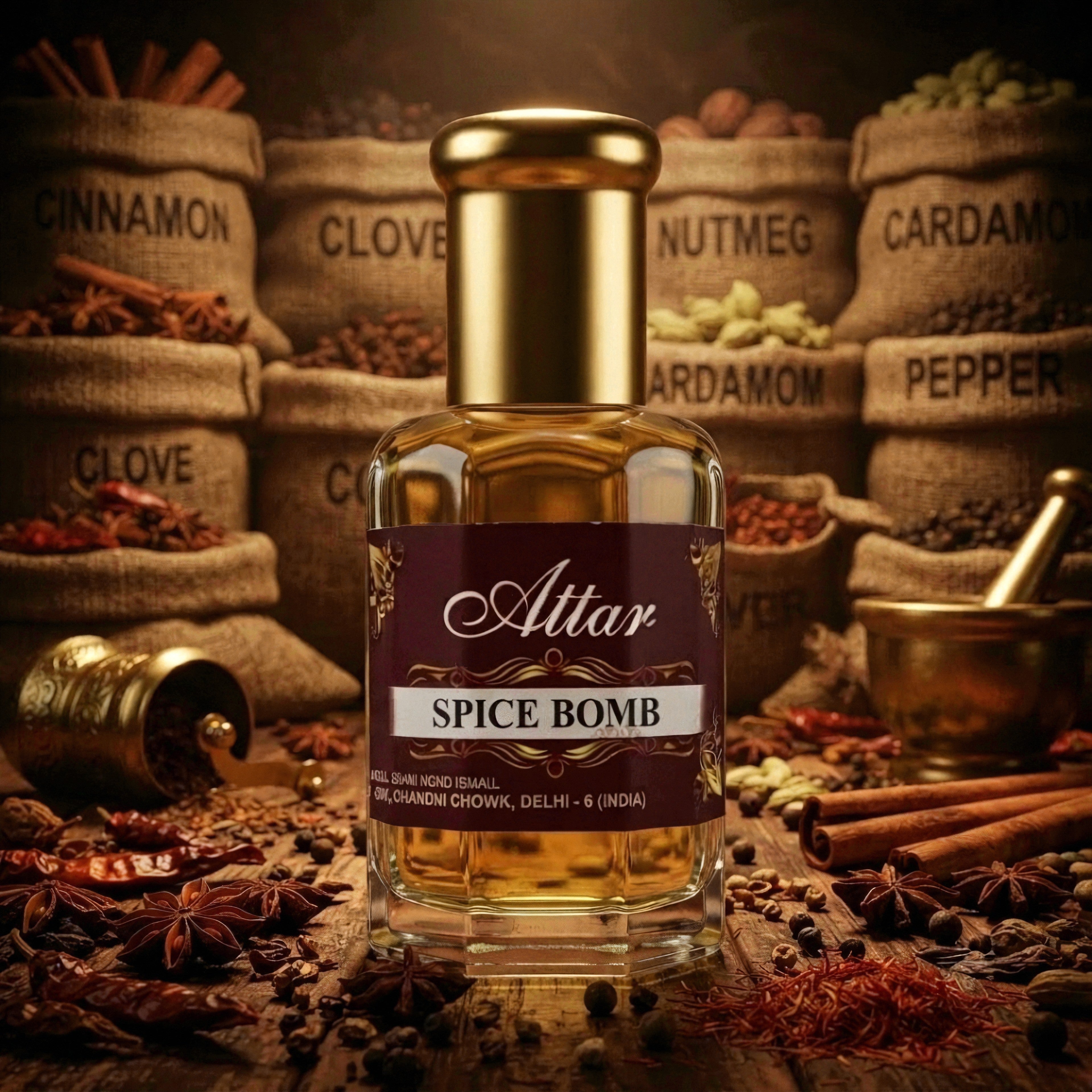 Spice Bomb Attar (Men) | Inspired by V&R Spice Bomb