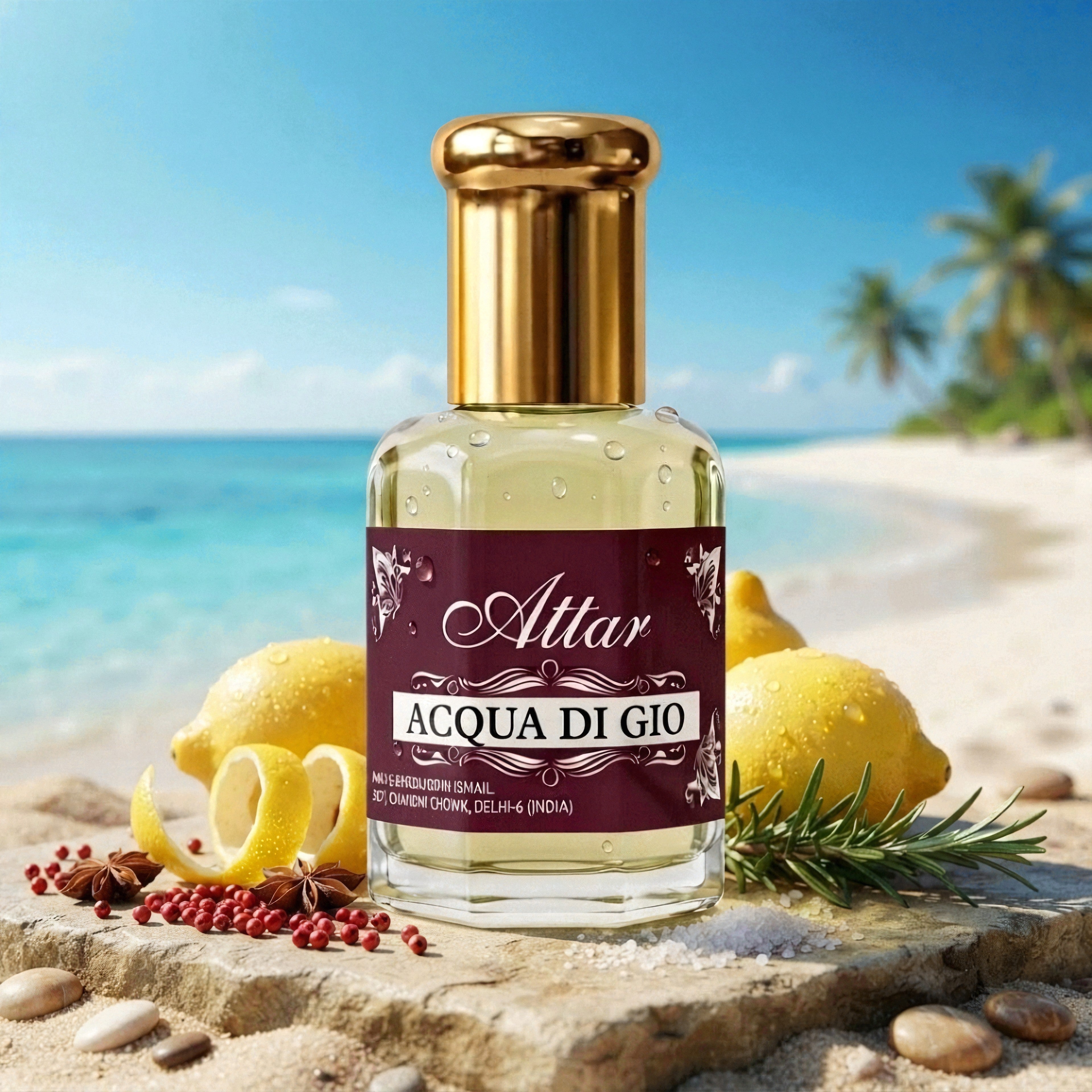 Aqua Di Gio Attar (Men) | Inspired by Arm' Aqua Di gio